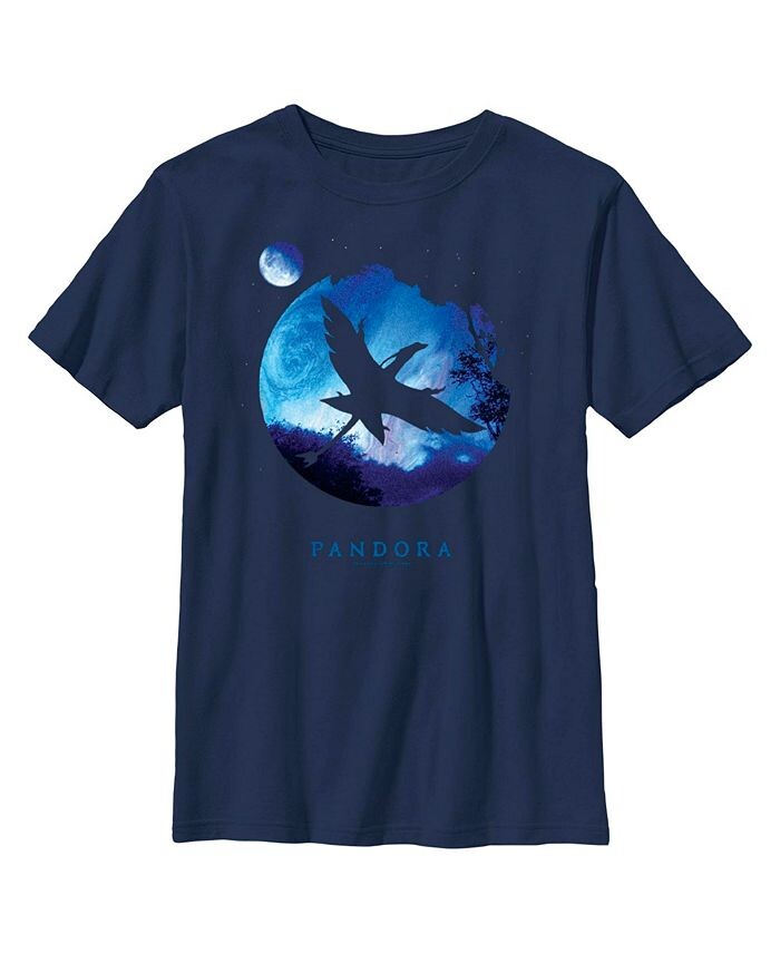 

Детская футболка Аватар для мальчиков Great Leonopteryx Pandora Planet 20th Century Fox, синий