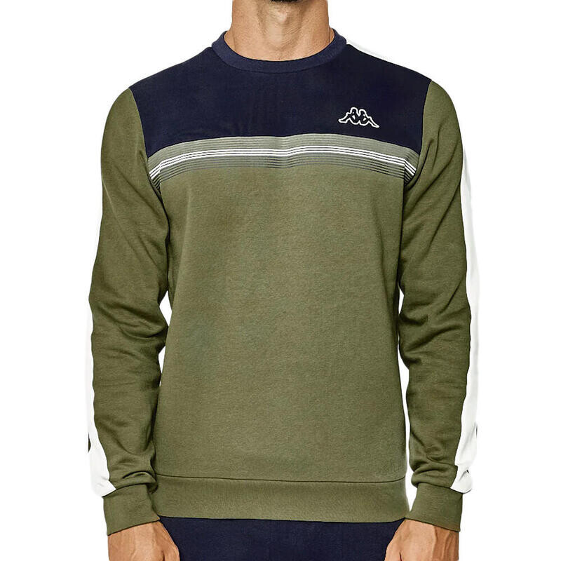 

Мужская толстовка Kappa, цвет khaki/navy blue