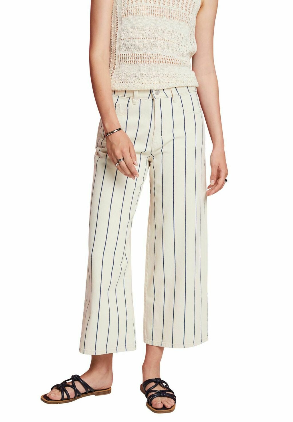 

Брюки Esprit Hr Culotte, лед, Серый