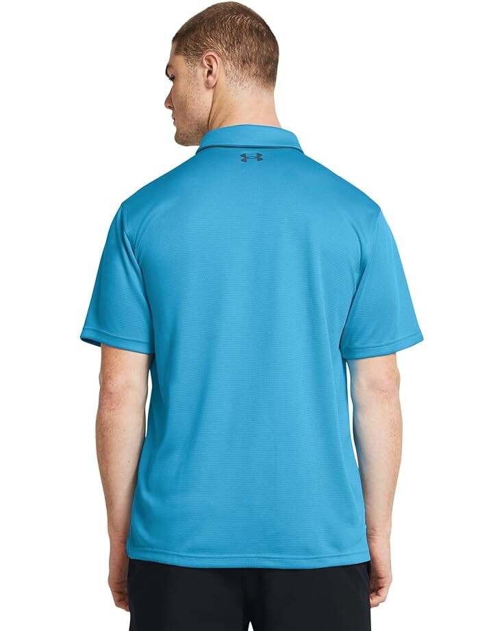 

Поло Under Armour Golf Tech Polo, цвет Capri/Pitch Gray