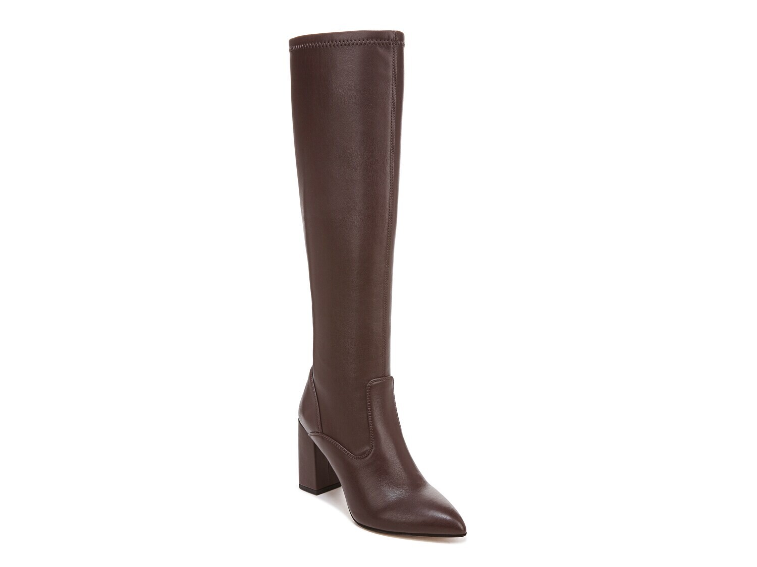 

Ботинки широкие Franco Sarto Katherine до икры, темно-коричневый