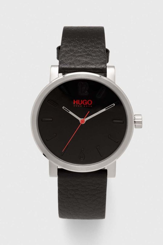цена Часы Хьюго Hugo, черный