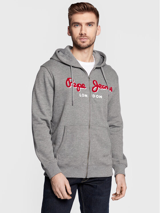 

Толстовка обычного кроя Pepe Jeans, серый