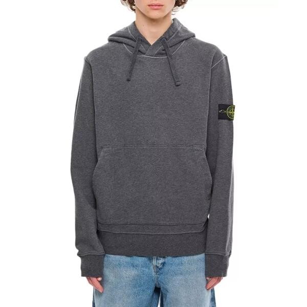 

Футболка hoodie sweatshirt Stone Island, серый