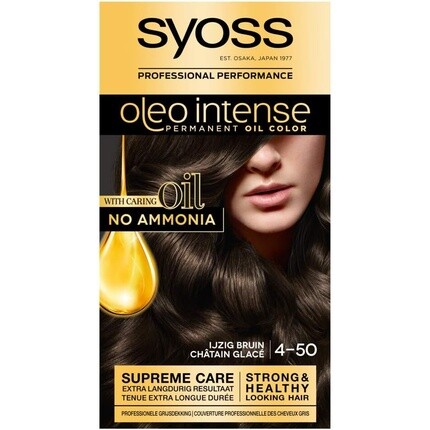 

Syoss Color Oleo Intense 4-50 Средство для ухода за волосами «Ледяной коричневый»