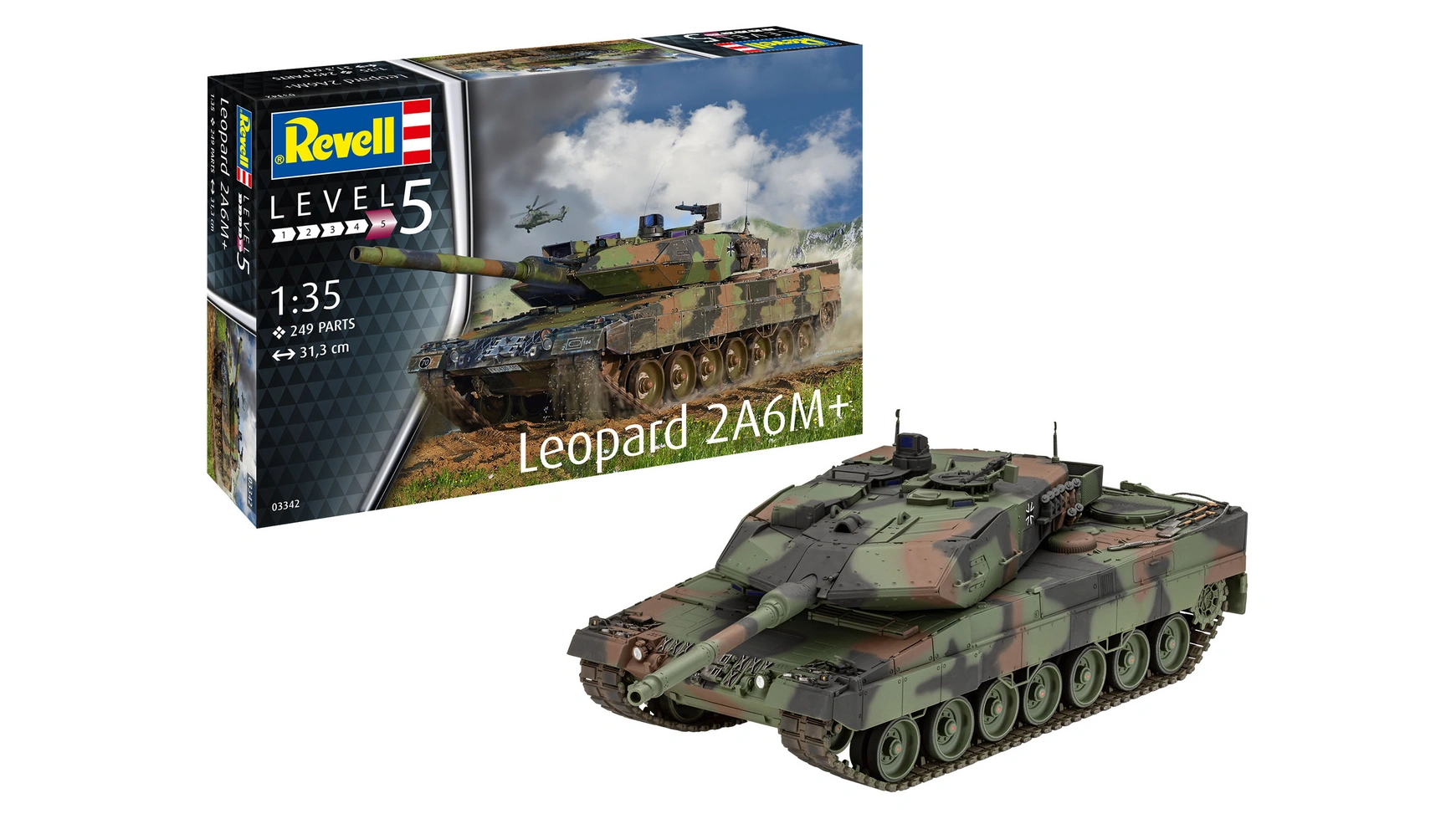 

Revell Леопард 2 А6М+