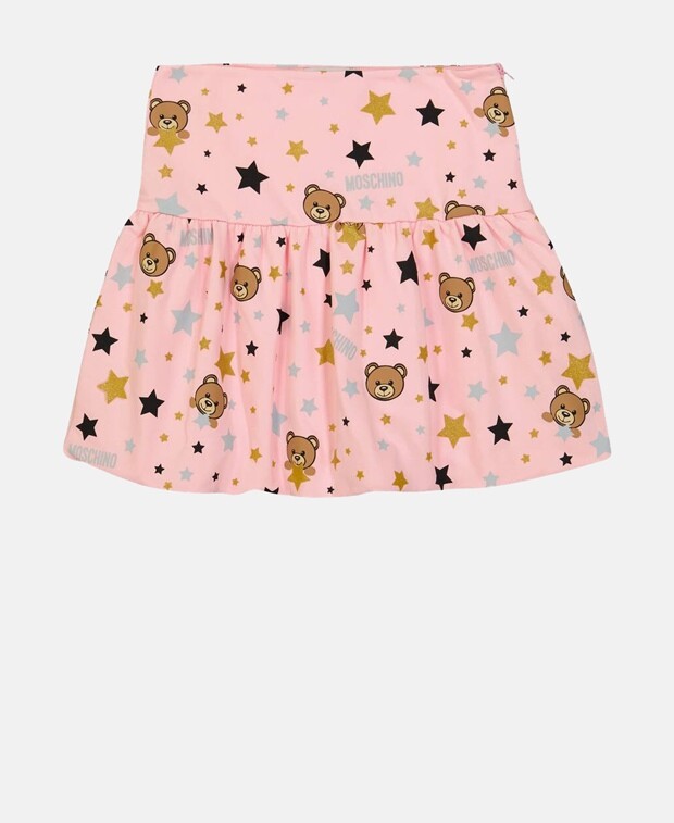 

Юбка Moschino Kids, розовый