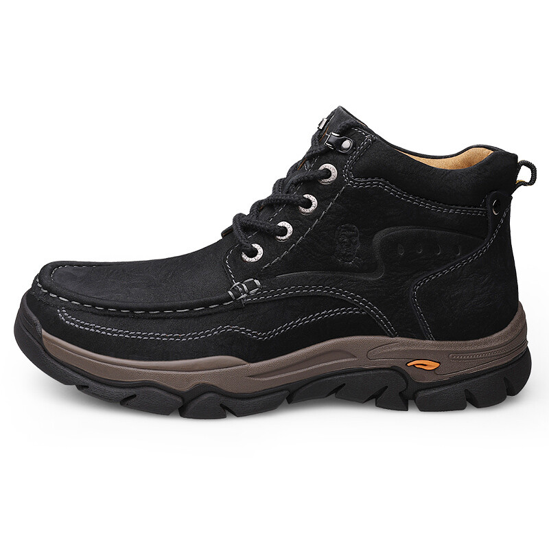 

Кроссовки мужские Lifestyle Shoes Men High-Top Laorentou, хаки