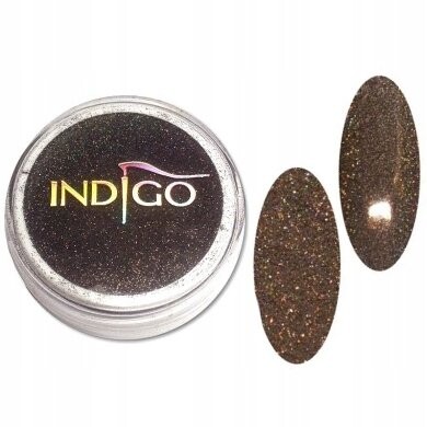 

Индиго Холо н Коричневый порошок 2,5 г, Indigo Nails Lab