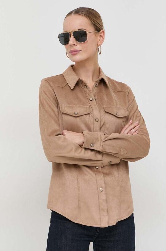 

Рубашка Guess, коричневый
