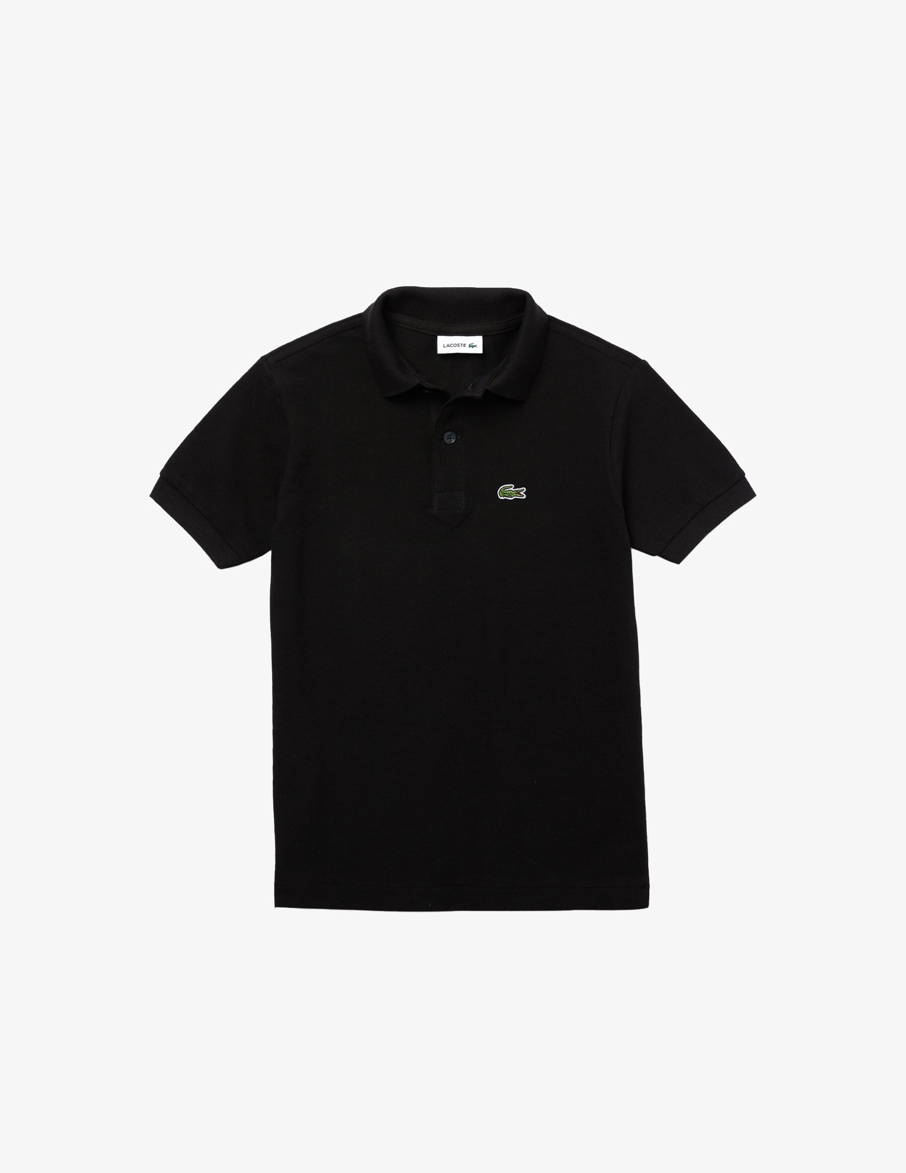 Рубашка-поло с коротким рукавом Lacoste, черный
