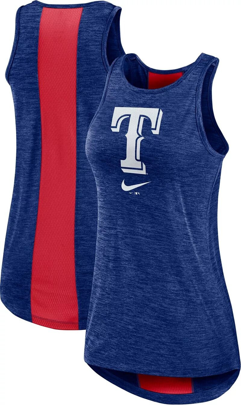 

Женская синяя майка Nike Texas Rangers Blue Mix