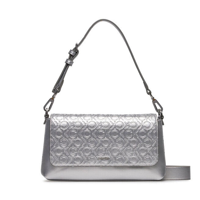 

Сумка Calvin Klein CkMust Shoulder, серебро