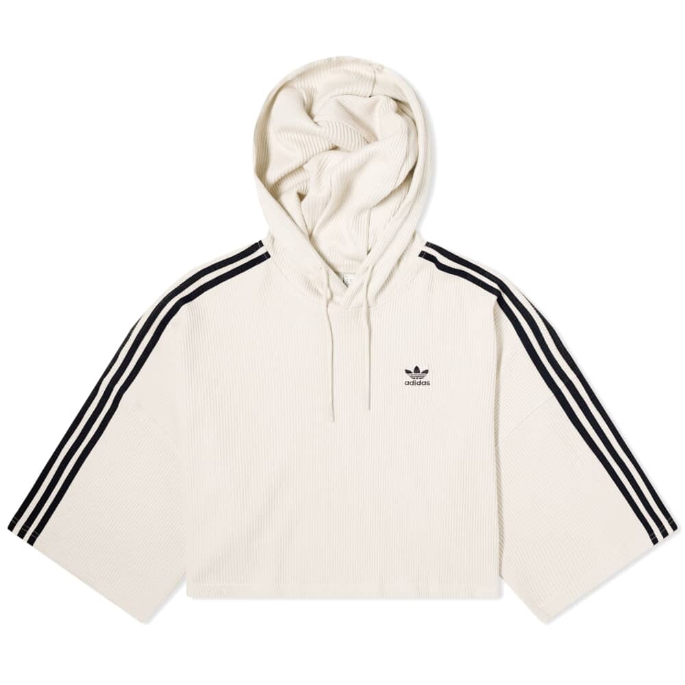 

Укороченная толстовка с 3 полосками Adidas