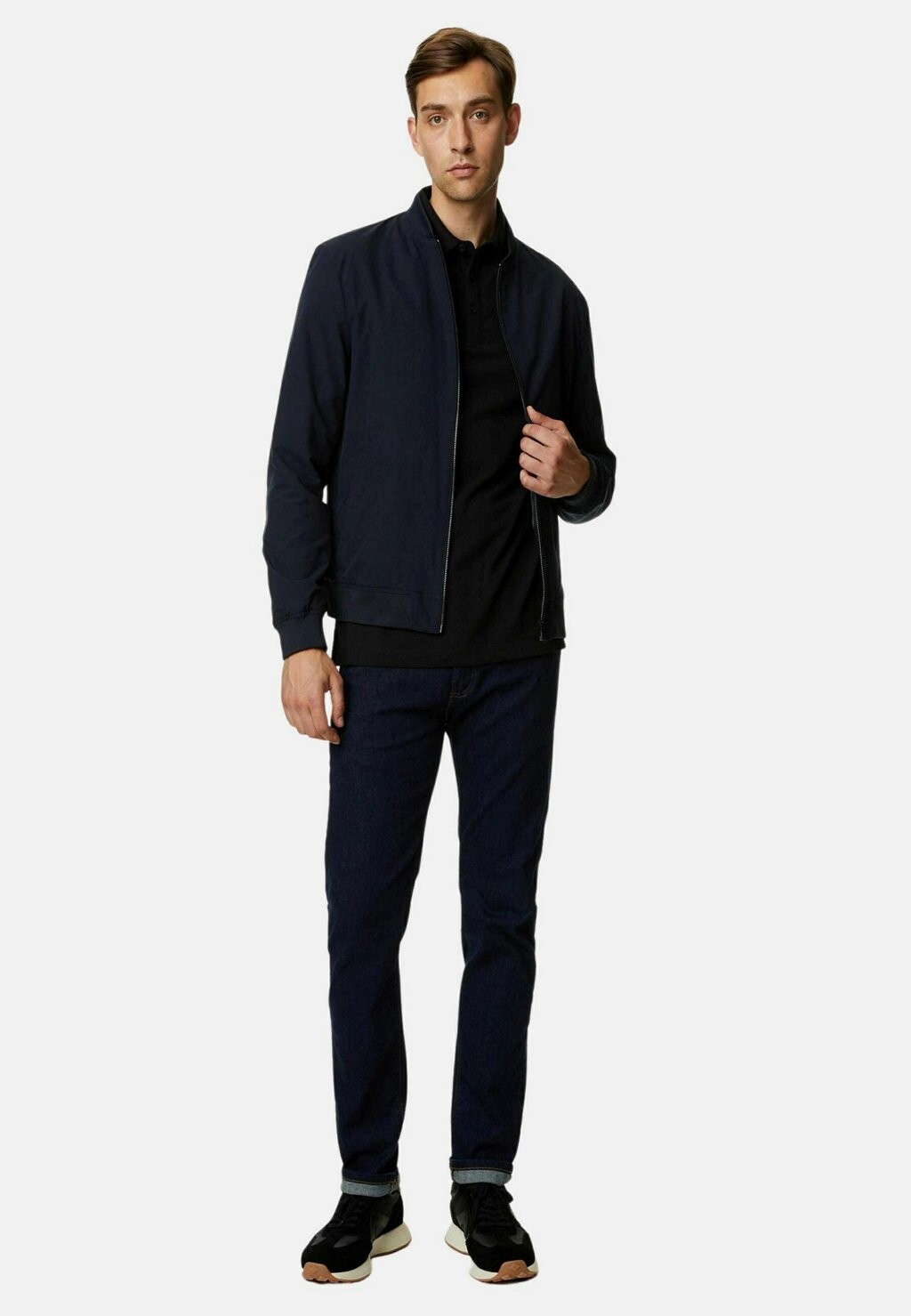 

Поло 2Pk Long Sleeve Marks & Spencer, цвет black mix