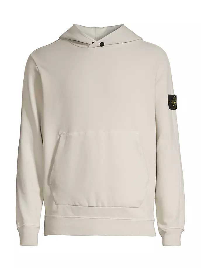 

Модная флисовая толстовка Stone Island, цвет plaster