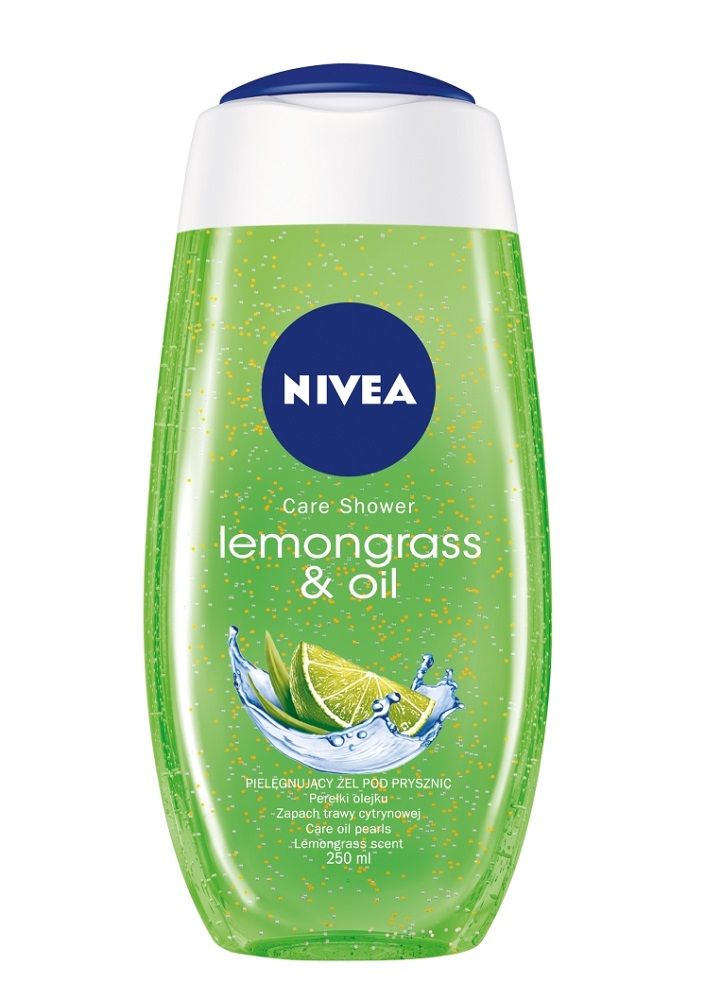 Nivea Lemongrass&Oil гель для душа, 250 ml