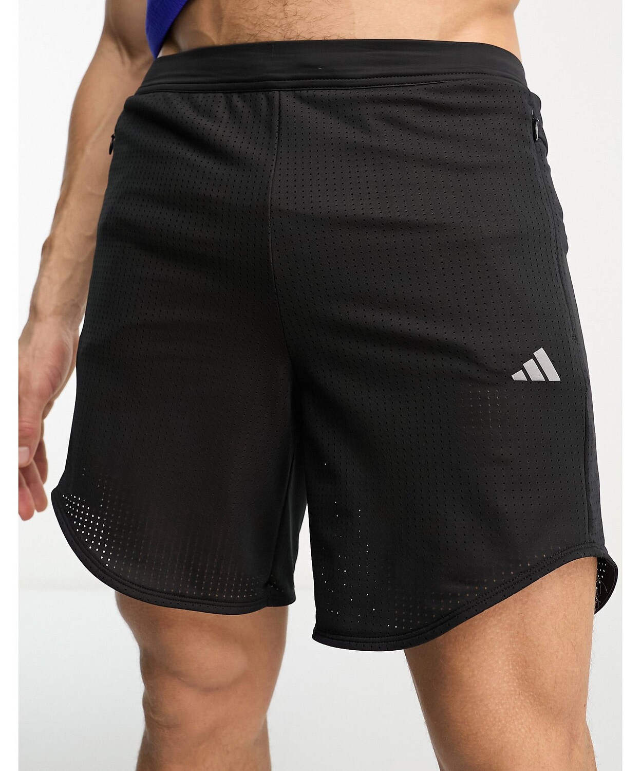 

Черные сетчатые шорты adidas Training HIIT 7 дюймов adidas performance
