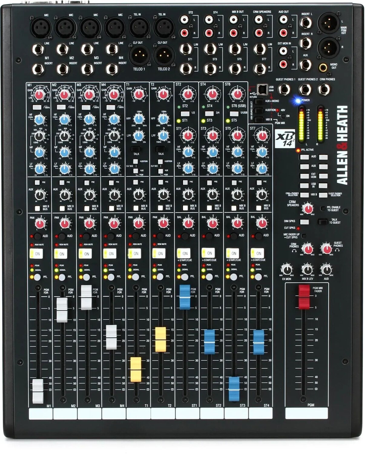 

Allen & Heath XB-14-2 10-канальный вещательный микшер