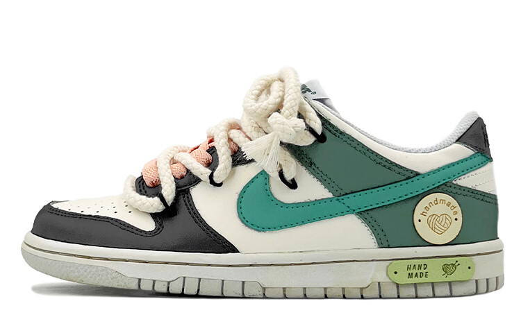 

Кроссовки Nike Dunk Skateboard Shoes Women's Low-Top Black Green
