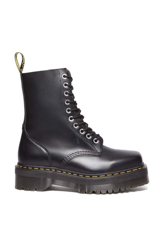 

1490 Кожаные байкерские ботинки Quad Squared Dr. Martens, черный