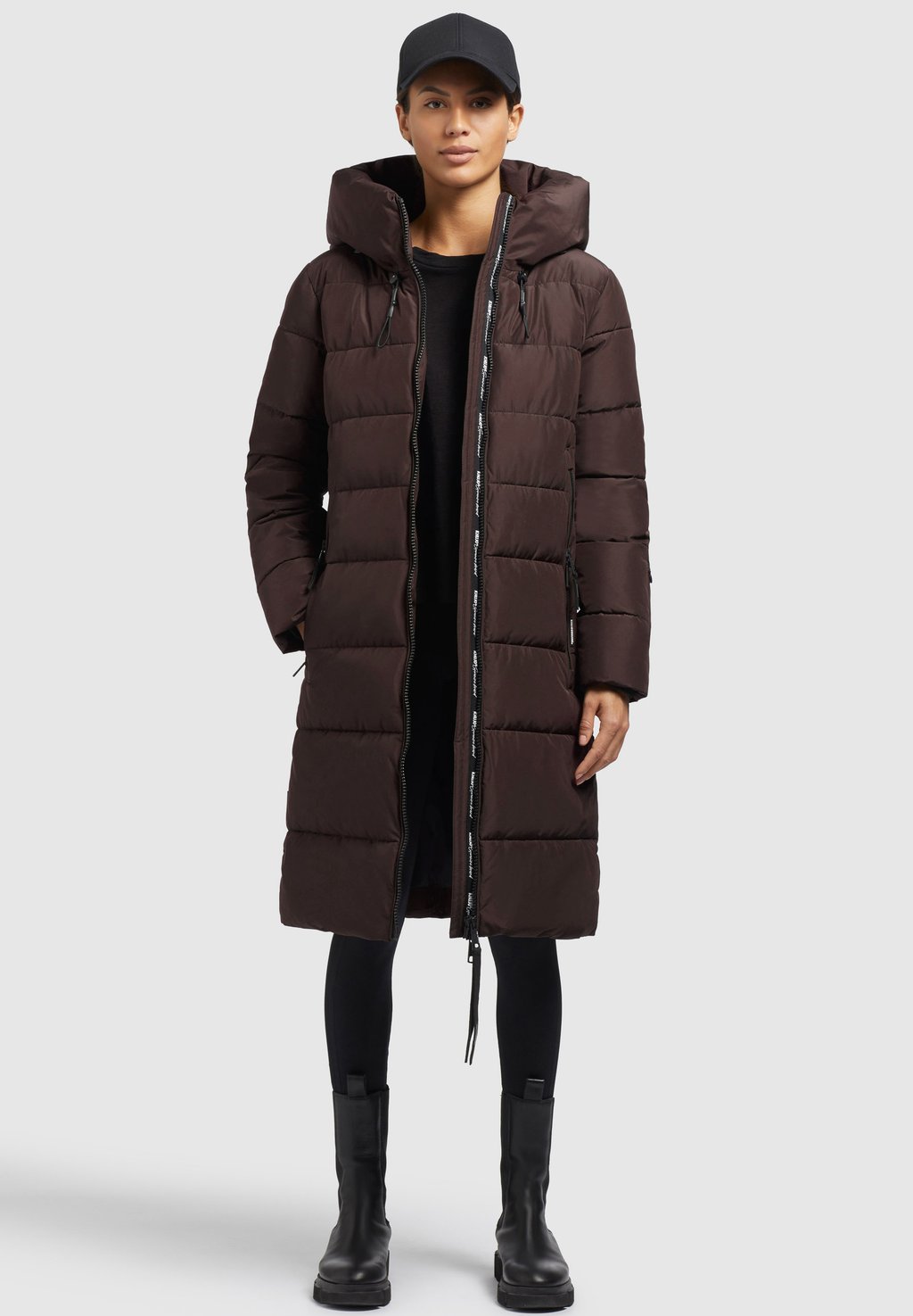 Зимнее пальто Jilias3 khujo, цвет dunkelbraun пальто зимнее khujo коричневый