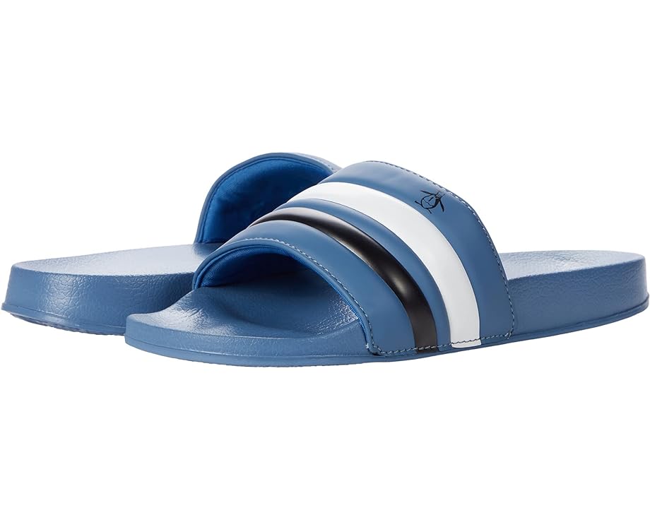 Сандалии Original Penguin Arthur Slide Sandal, цвет Blue/White/Dark Blue комплект лонгборд penny original 22 staple blue