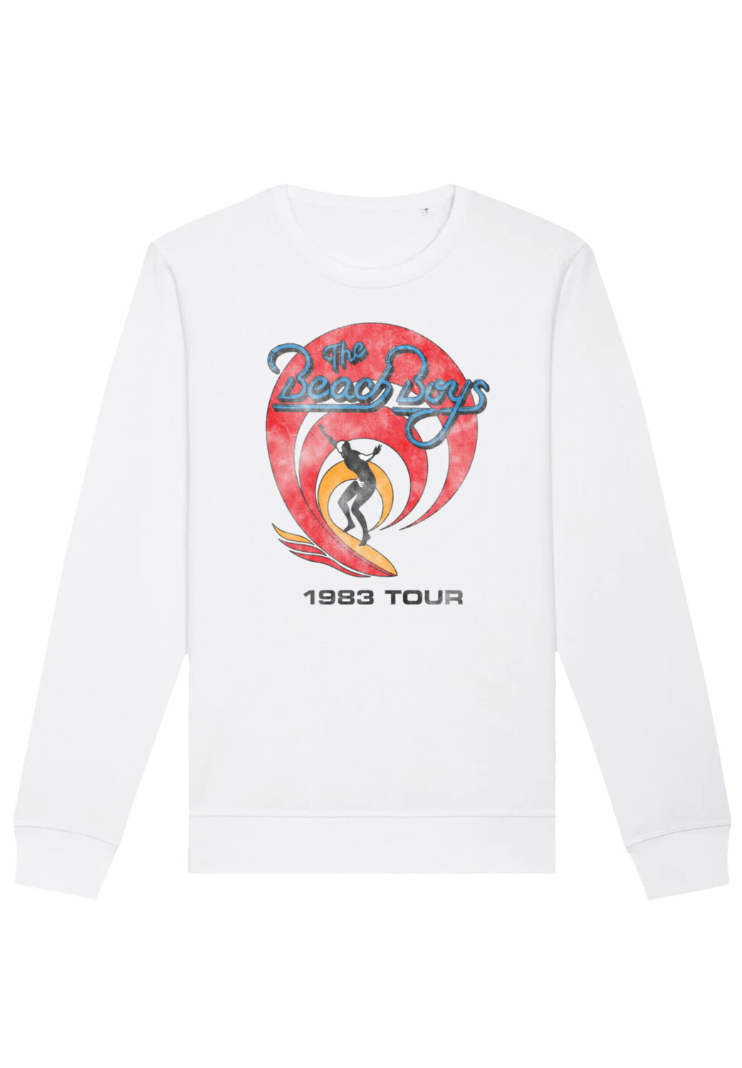 

Толстовка F4NT4STIC Unisex The Beach Boys Surfer '83 Vintage, белый