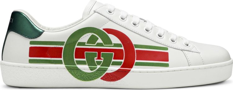 Кроссовки Gucci Ace Interlocking G, белый - фото