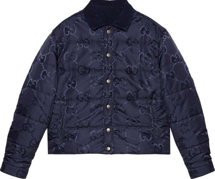 

Куртка Gucci GG Reversible Jacket Blue, синий