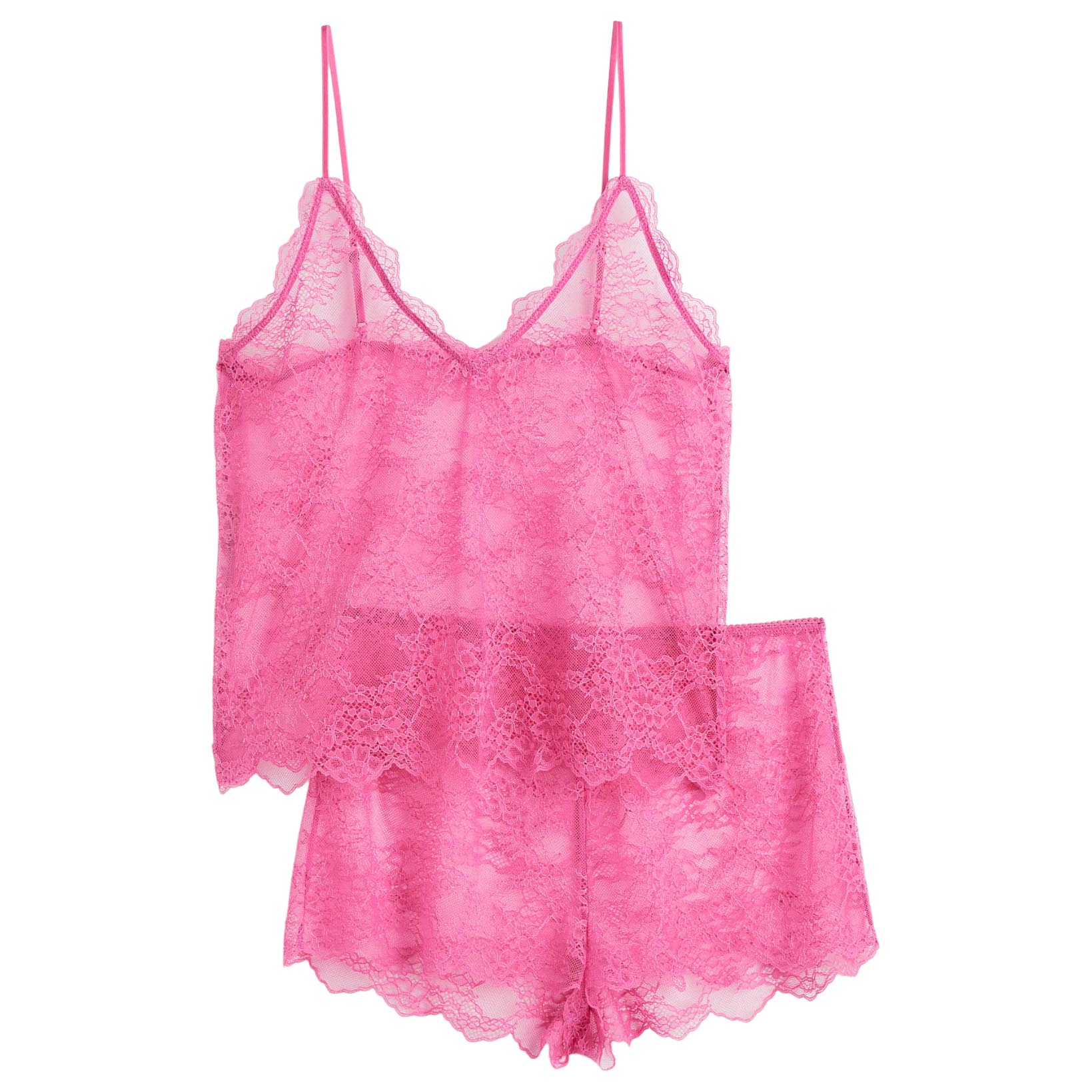 Пижама H&M Camisole, розовый шорты h