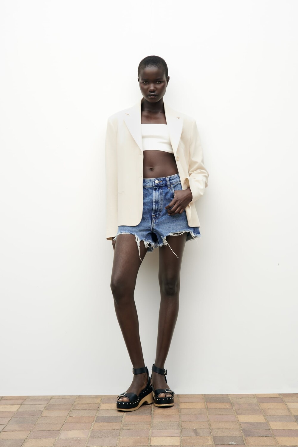 Шорты ZARA, синий