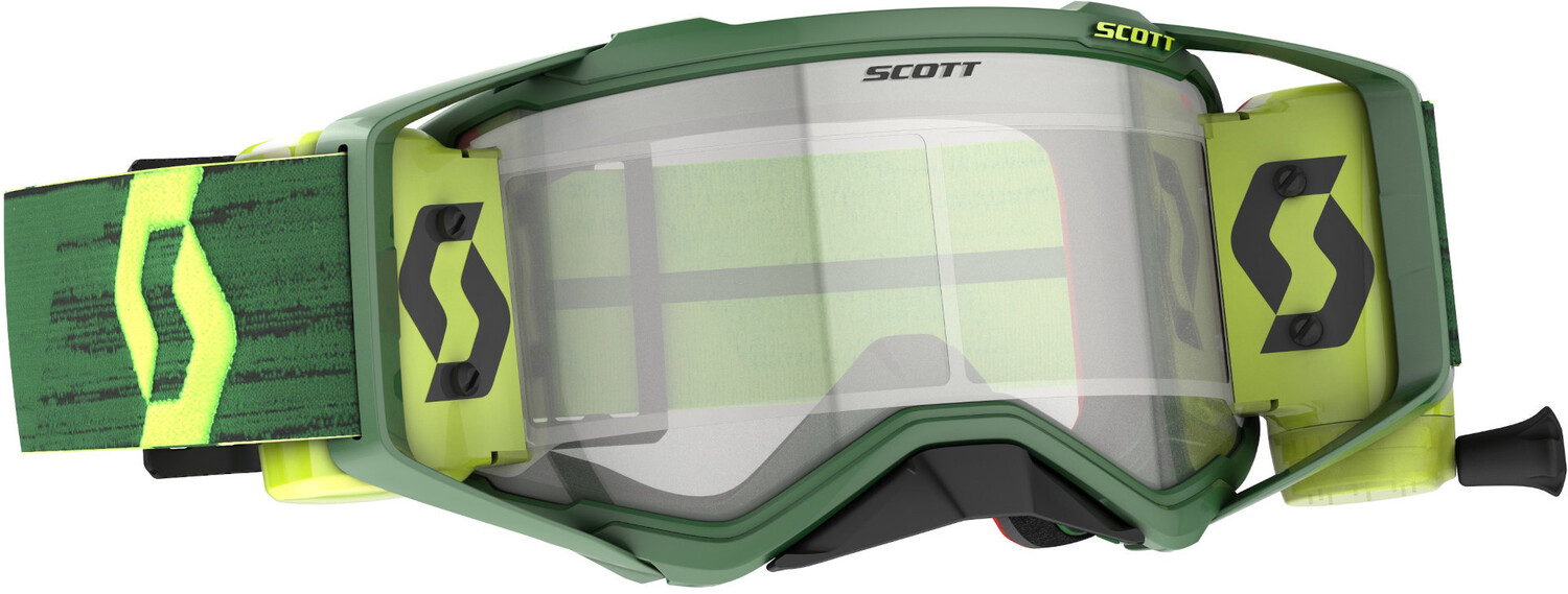 

Очки Scott Prospect WFS для мотокросса, зеленый/желтый
