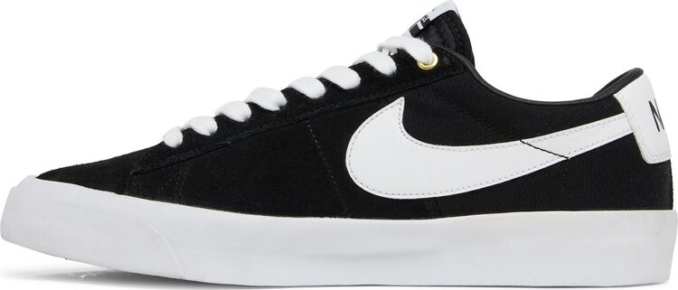 Nike blazer low 2025 gt black white