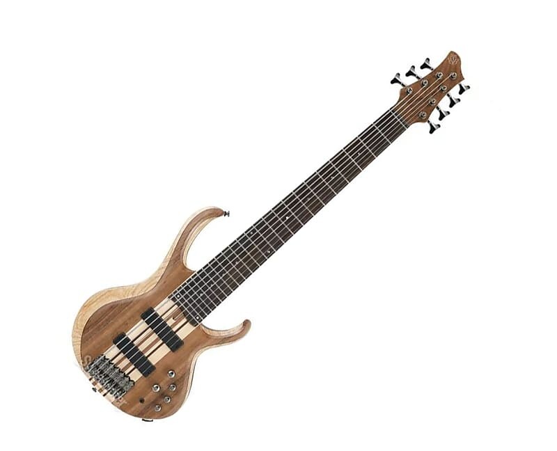 

Ibanez BTB747 Стандартная 7-струнная электрическая бас-гитара - натуральный низкий глянец BTB747 Standard 7-String Electric Bass -