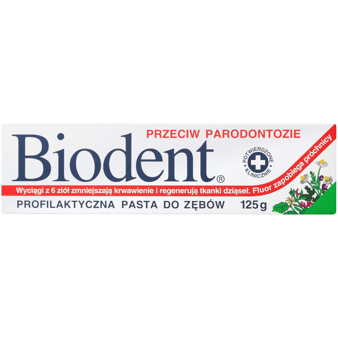 Biodent Przeciw Parodontozie зубная паста, 125 г - фото