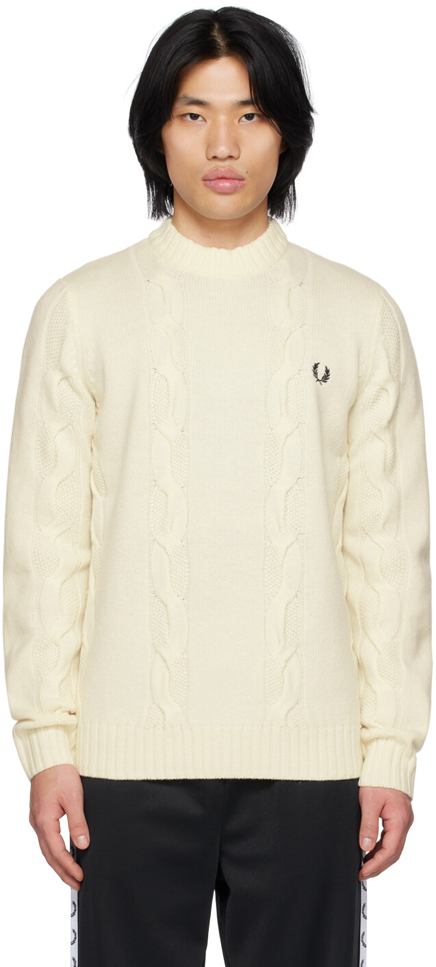 

Off-White вязаный свитер Fred Perry
