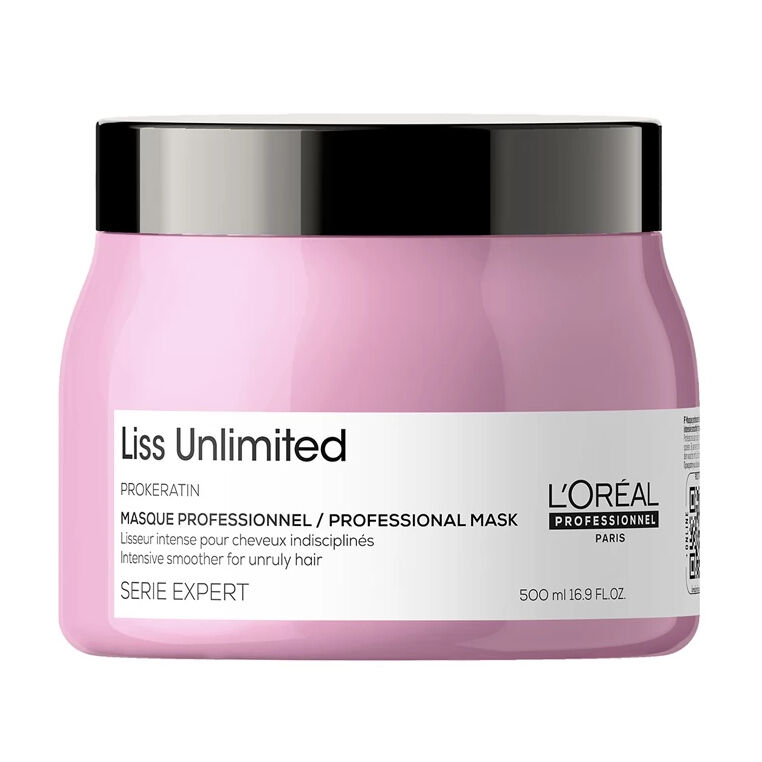 L'Oréal Professionnel Liss Unlimited разглаживающая маска для волос, 500 мл маска для волос kaypro liss разглаживающая 500 мл