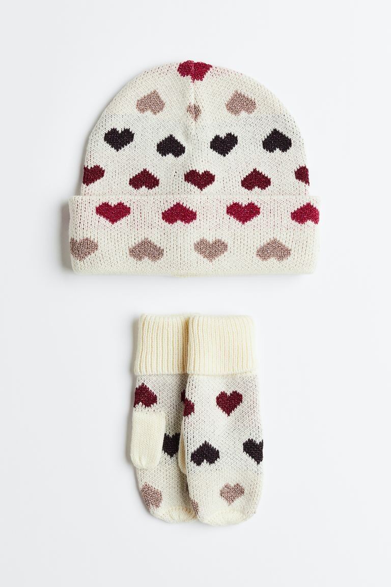

Комплект из 2 предметов жаккардовой вязки. H&M