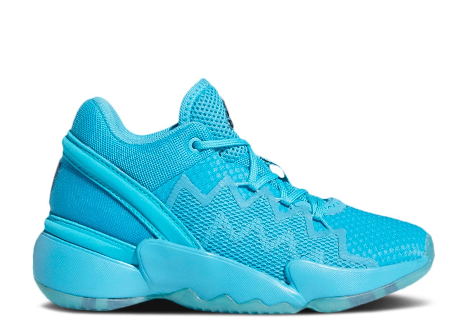 

Кроссовки adidas Crayola X D.O.N. Issue #2 Little Kid 'Signal Cyan', синий