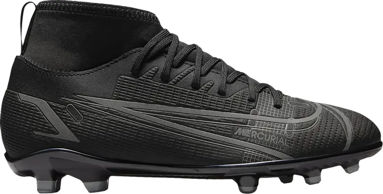 

Бутсы Nike Mercurial Superfly 8 Club MG GS 'Black Iron Grey', черный