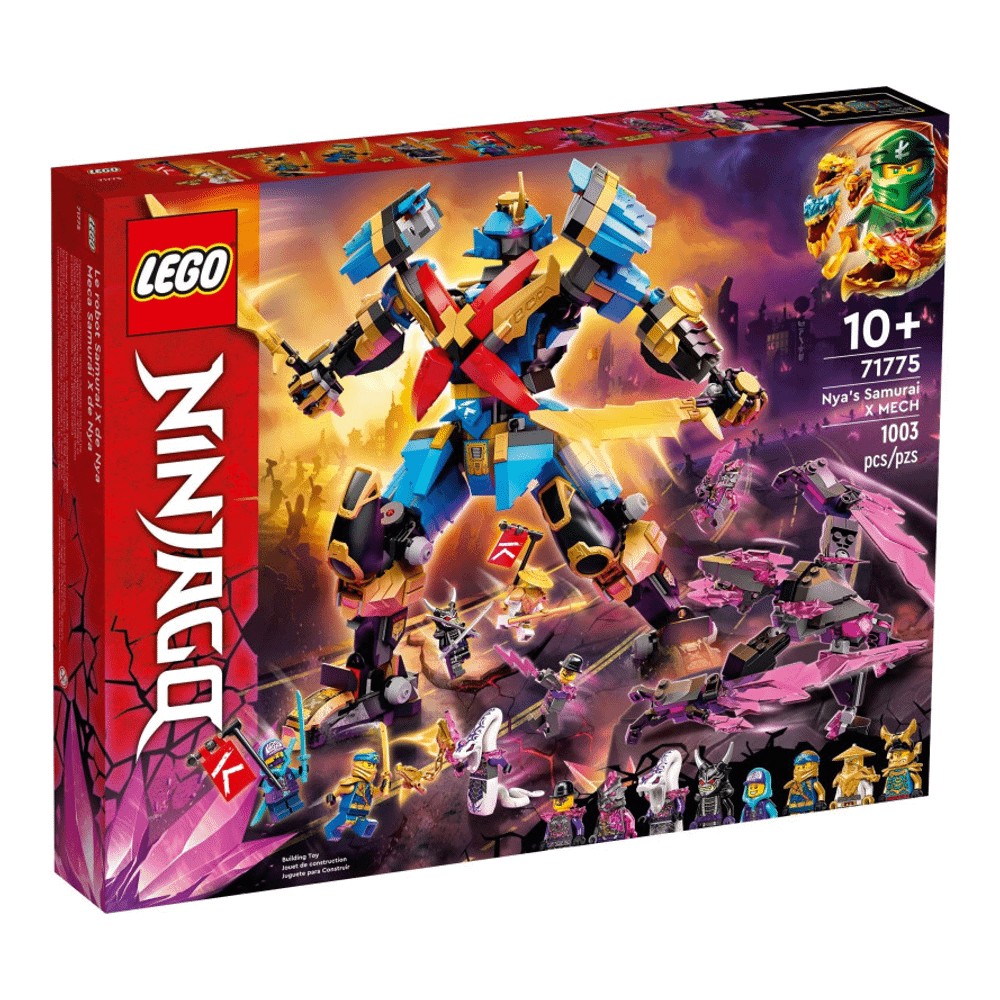 Конструктор LEGO Ninjago 71775 Ньяс Самурай-Х-Меч – купить из-за границы  через сервис «CDEK.Shopping»