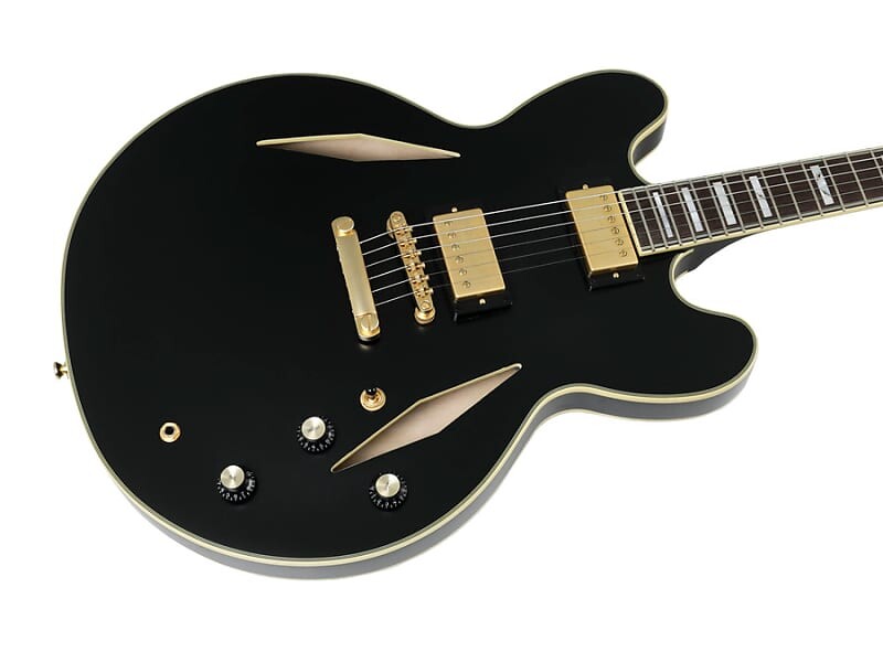 

Epiphone Emily Wolfe Sheraton Stealth Black Aged Gloss