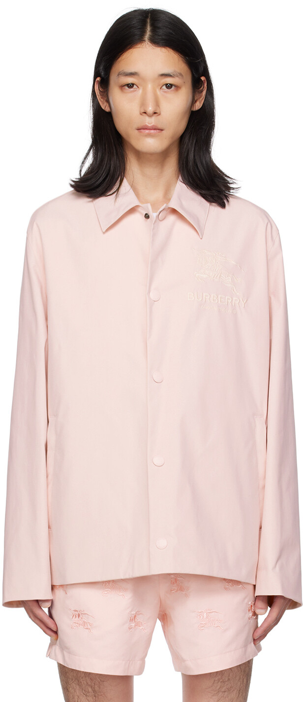

Розовая рубашка Burberry EKD