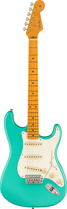 

Электрогитара Fender American Vintage II 1957 Stratocaster Sea Foam Green с футляром Fender American II Stratocaster Electric Guitar w/ Case