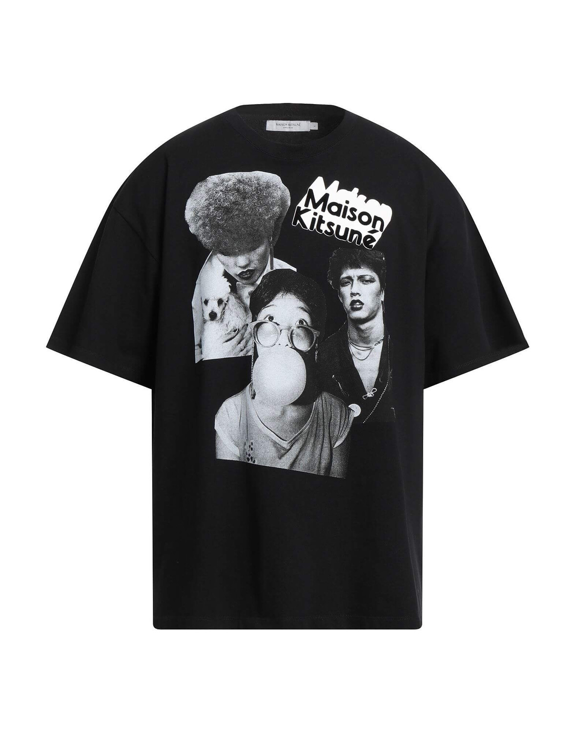 

Футболка Maison Kitsuné, черный