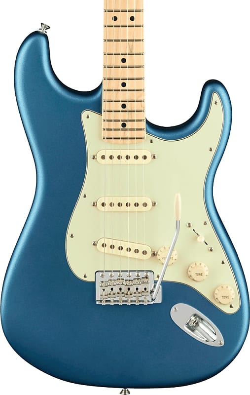 цена Fender American Performer Stratocaster - Satin Lake Placid Blue Fender Guitars