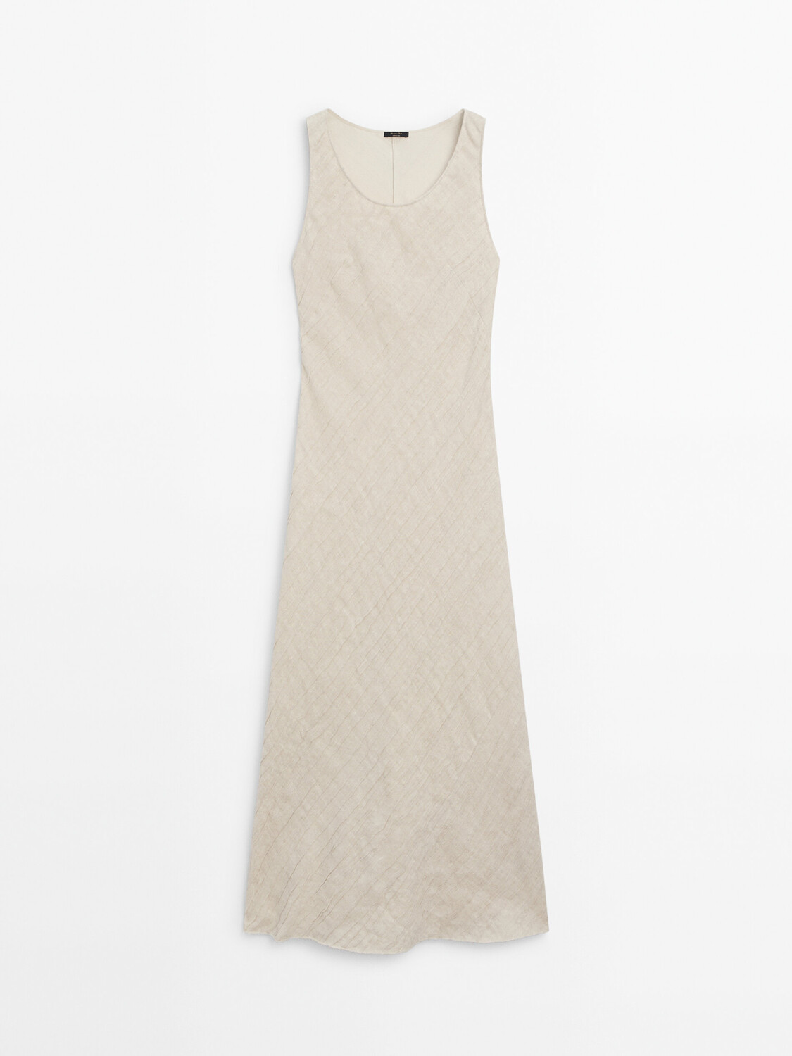

Платье Massimo Dutti Rustic, кремовый