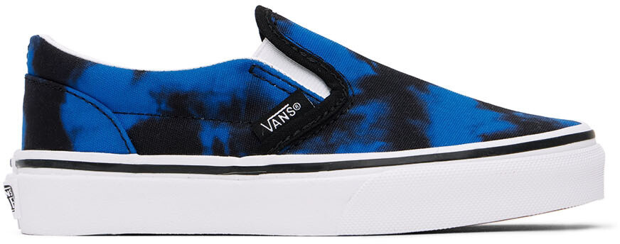 

Детские синие классические слипоны для маленьких детей Vans