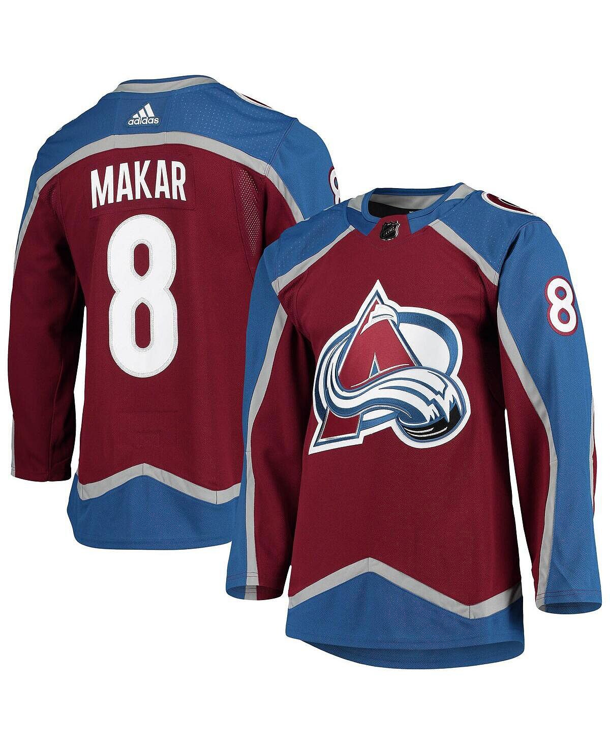 

Мужская футболка cale makar burgundy colorado avalanche home primegreen authentic pro player jersey adidas